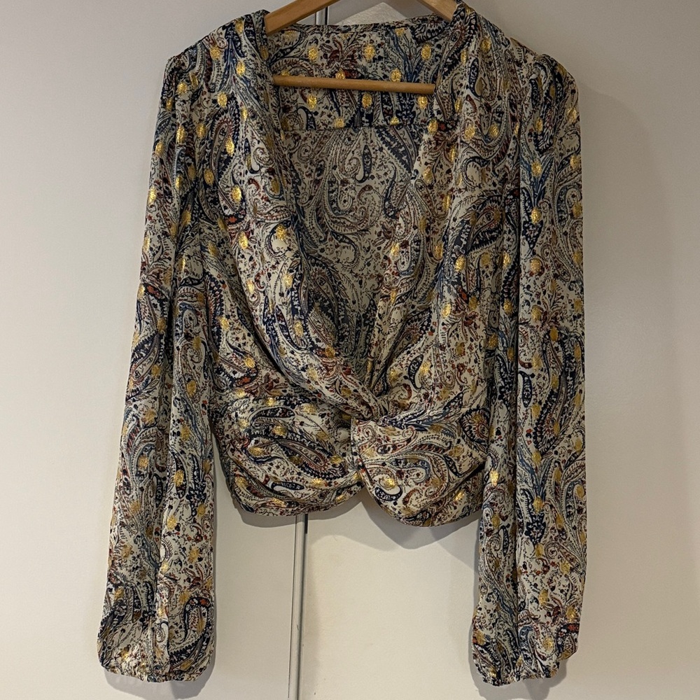 Fashion Nova Paisley Print Women's Top